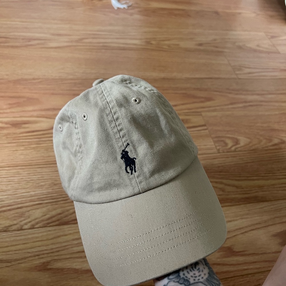 tan polo ralph lauren hat